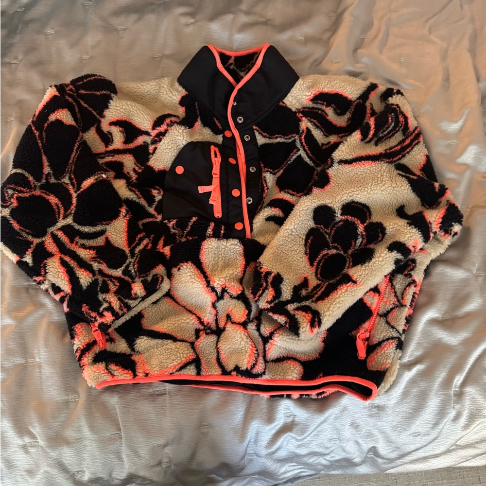 Free people hit the slopes magnolia  Women's fleece jacket - Picture 4 of 5